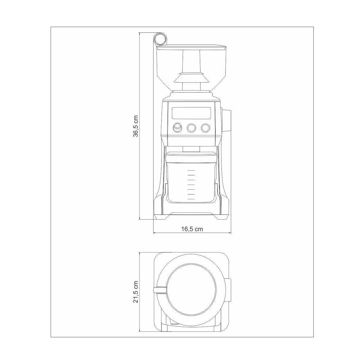Moedor de Café Tramontina by Breville Express em Aço Inox 60 Níveis de Moagem