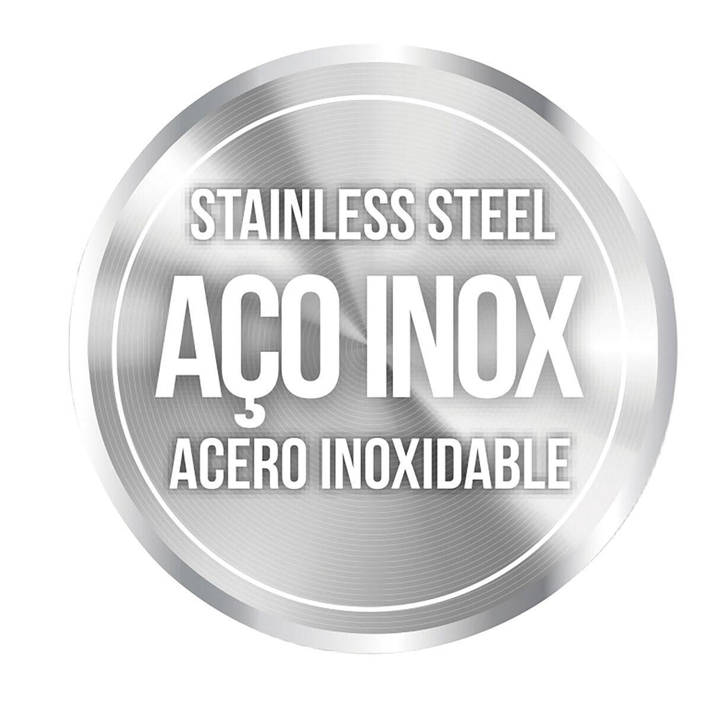 Misturador Monocomando Tramontina Versa em Aço Inox com Bica Articulada