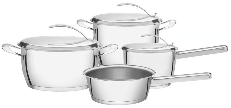 Jogo de Panelas Aço Inox 4 peças Ventura Tramontina 65360000