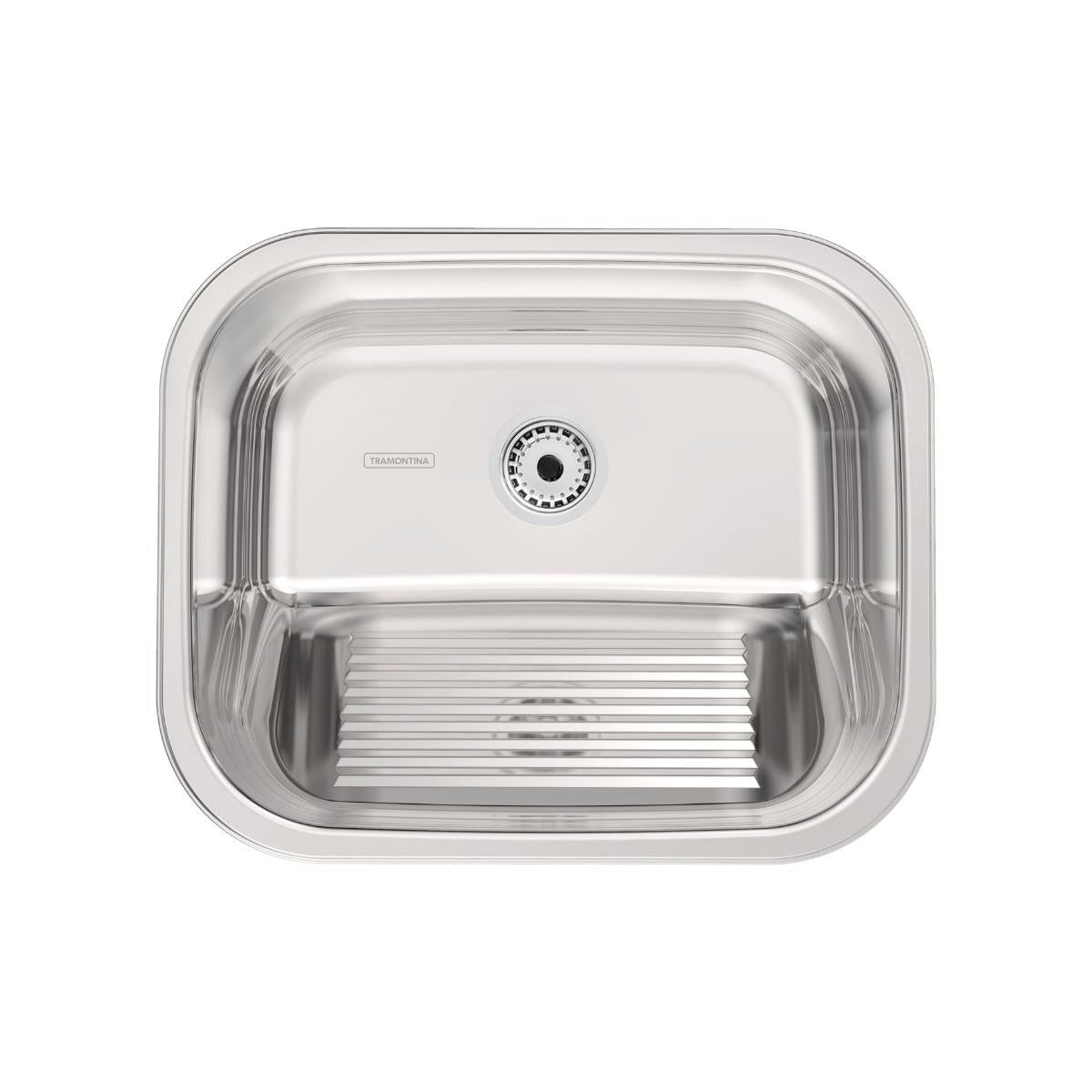 Tanque Tramontina Hera 34L em Aço Inox Polido 50x40 cm Outlet