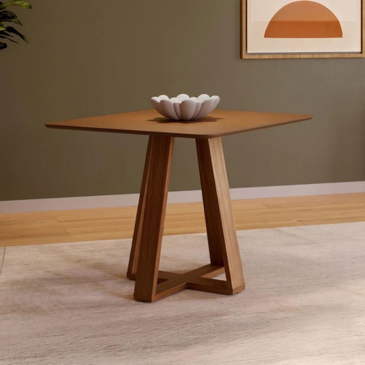 Mesa de Jantar 90cm 4 Lugares Pinhão Dalla Costa
