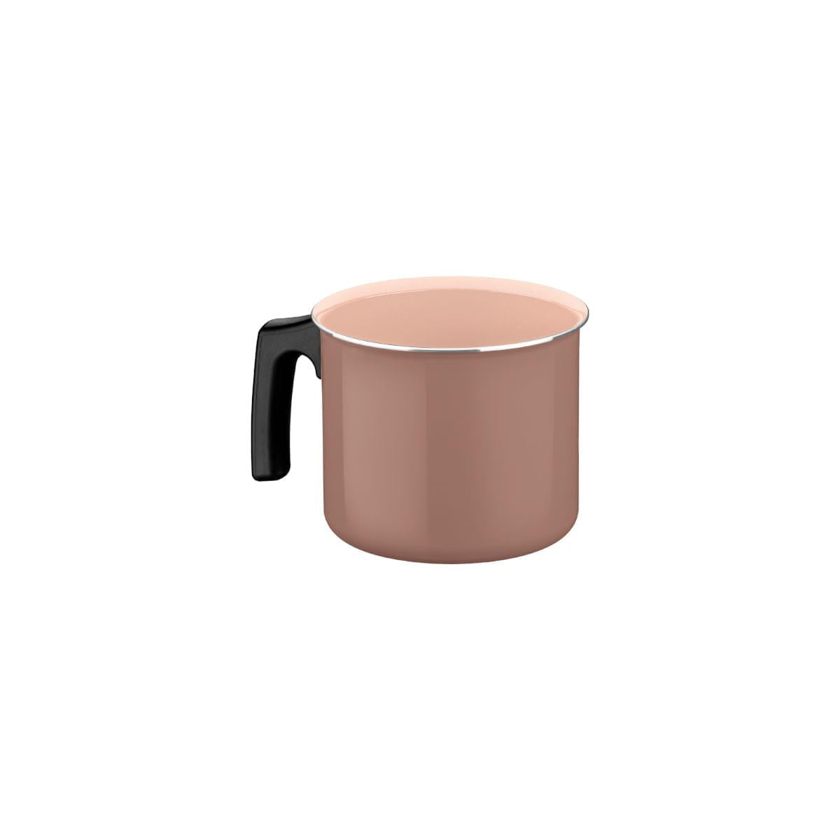 Jogo de Panelas Tramontina Évora Revestimento Cerâmico Capuccino 5 Peças