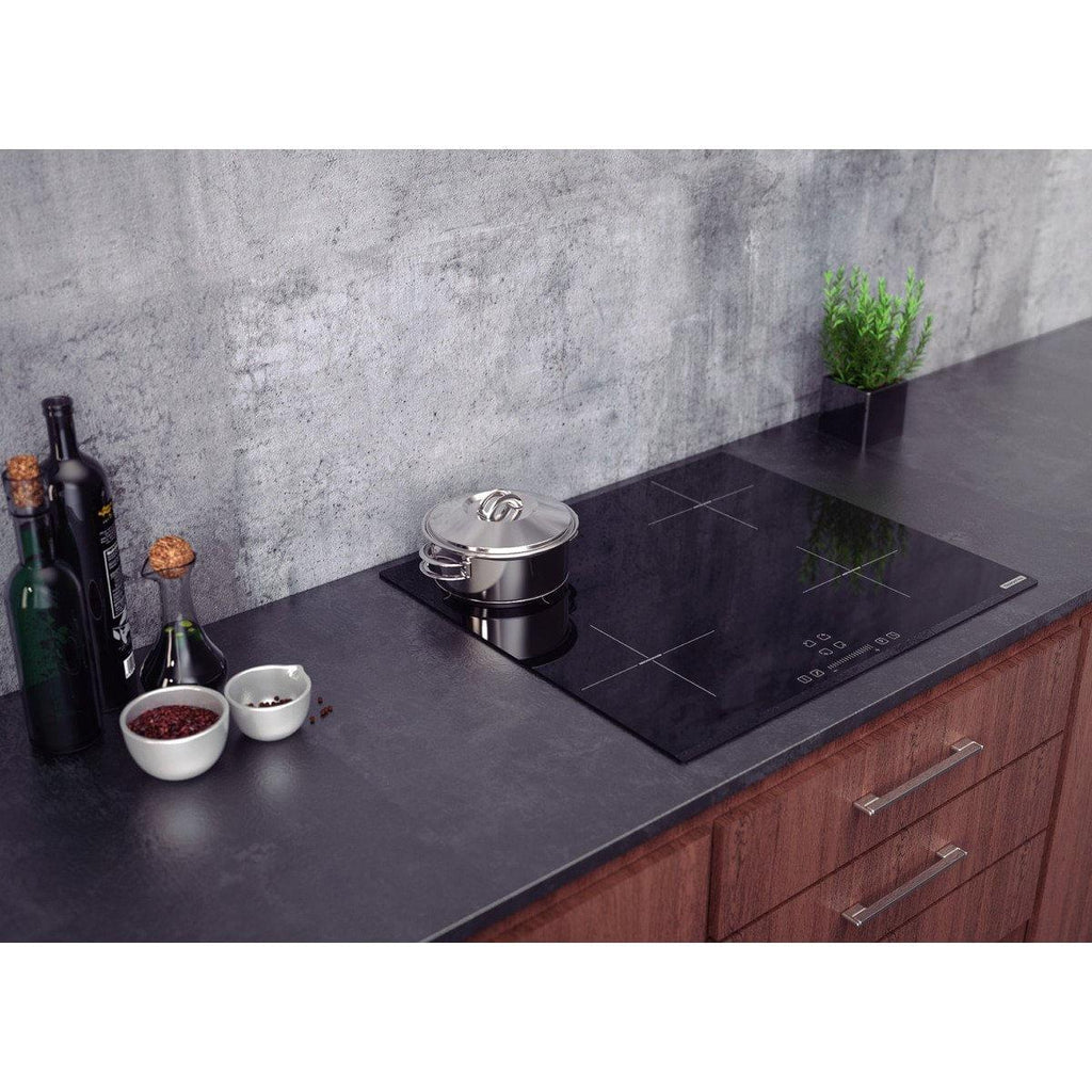 Cooktop por Indução Tramontina Square Slider B 4EI 60 Vitrocerâmico com Comando Touch 220 V