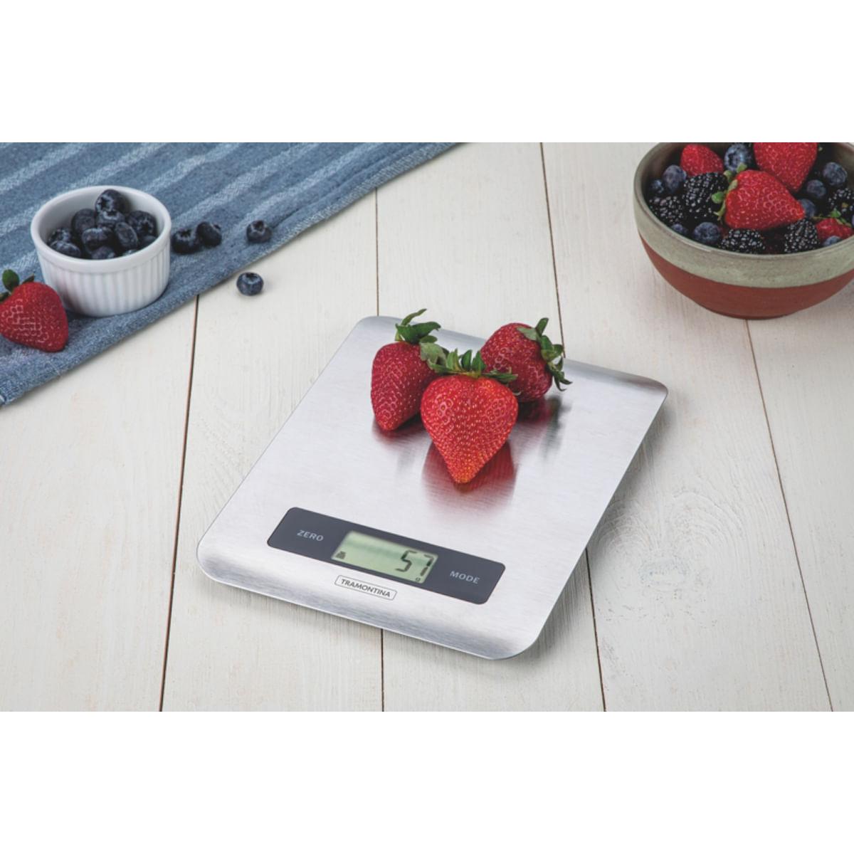 Balança Digital para Cozinha Tramontina Adatto em Aço Inox