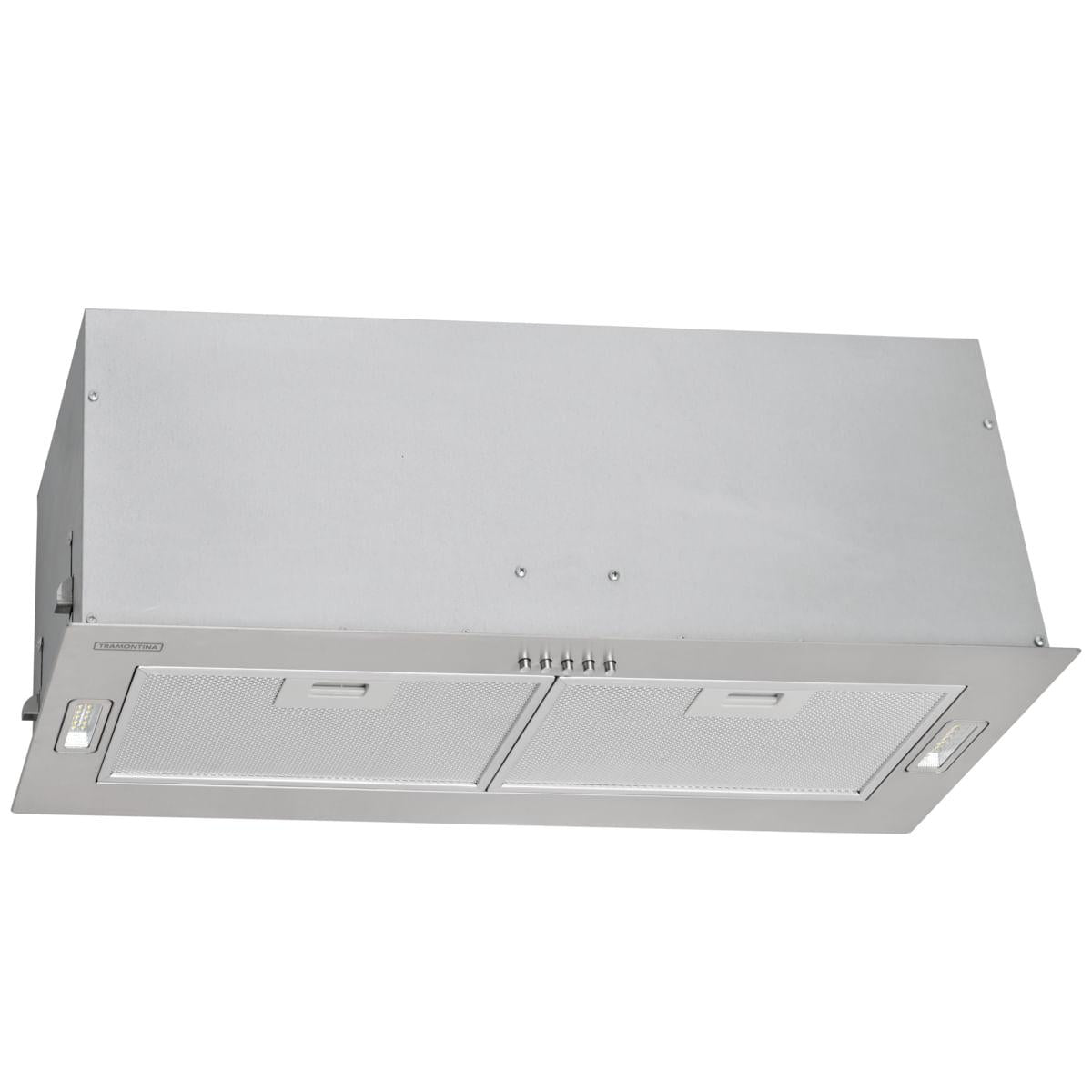 Coifa de Embutir Tramontina Incasso Retangular em Aço Inox 75 cm 220 V