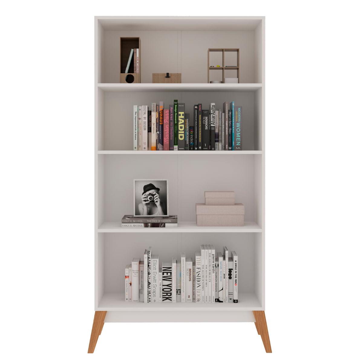 Cristaleira Jamaica 2 Portas Vidro 80x38x158 cm Branco Genialflex