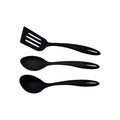 Jogo de Utensílios Tramontina Ability em Nylon Preto 3 Peças