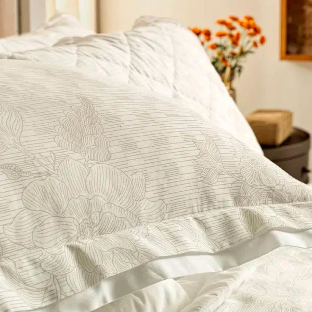 Jogo de Cama Queen 300 Fios Karsten 100% Algodão Clarissa