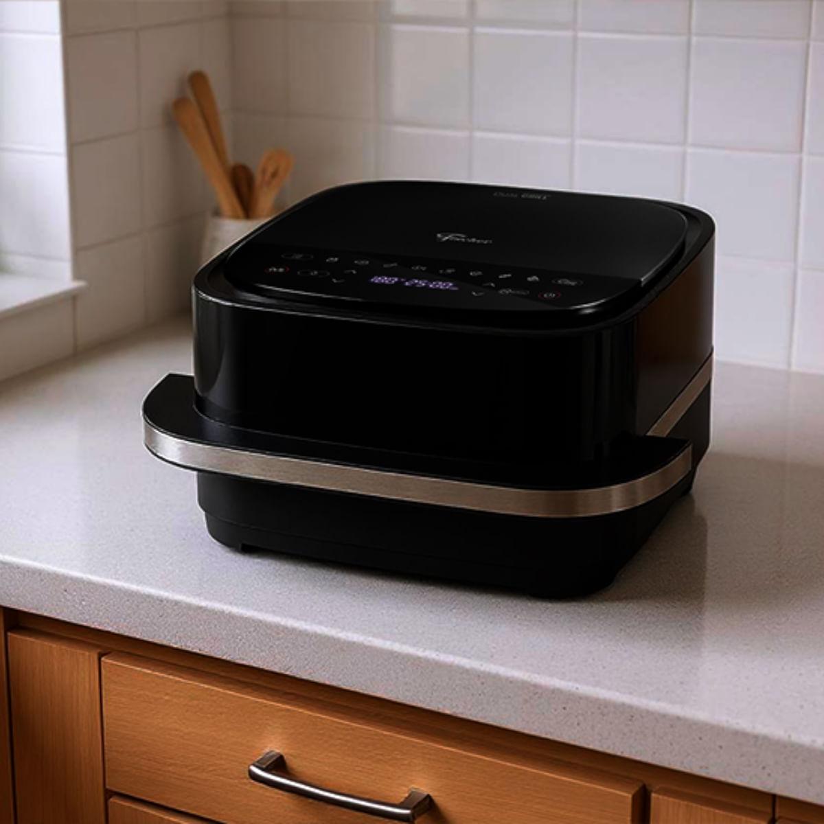 Air Fryer Fischer Dual Grill Preto 4 litros 220V