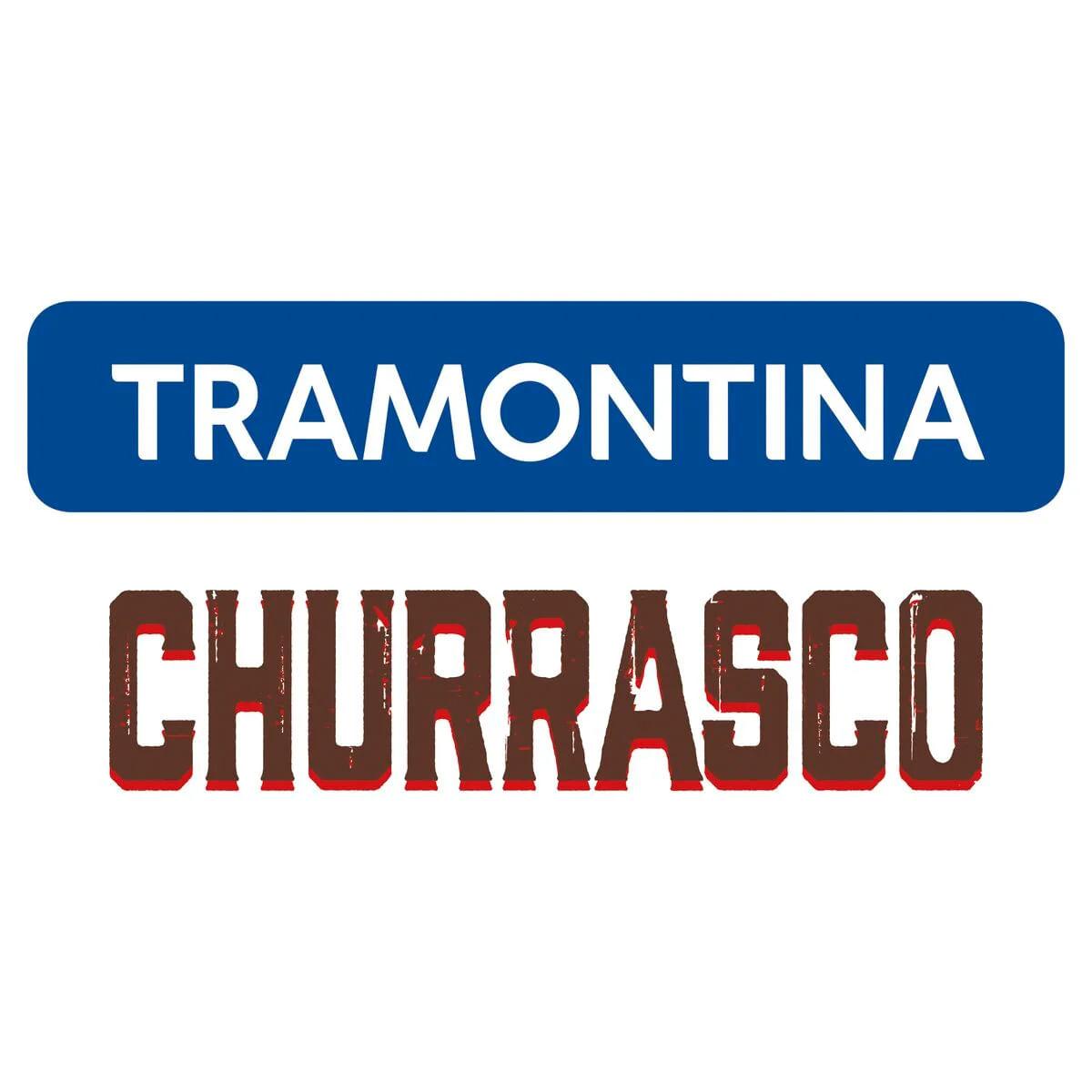 Kit para Churrasco Tramontina em Aço Inox e Madeira com Pegador 3 peças