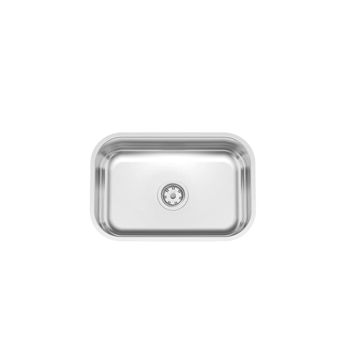Cuba n.1 Tramontina 47 x 30 x 14 cm Lavínia 47 BL Standard em Aço Inox 430 Polido Com Válvula