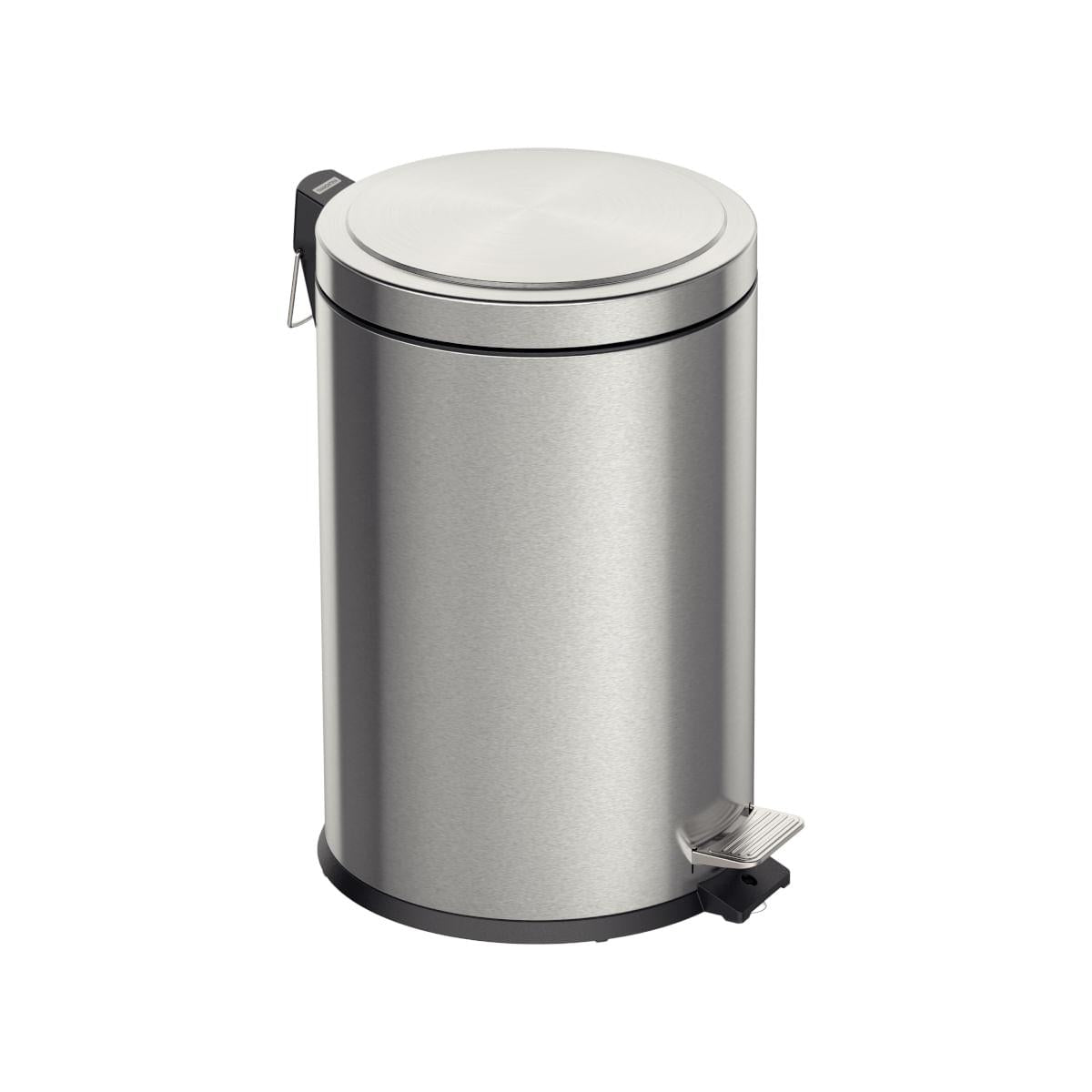 Lixeira Inox com Pedal 20 L Brasil Plus Tampa com Amortecedor Tramontina