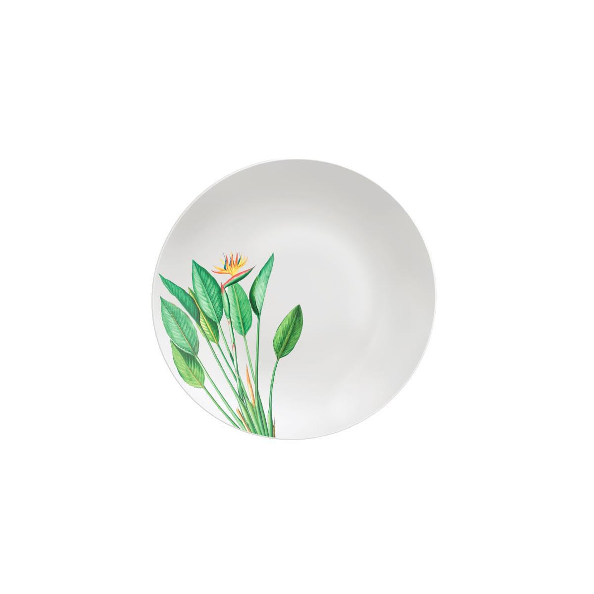 Prato Raso Tramontina Graziela em Porcelana Decorada 25 cm