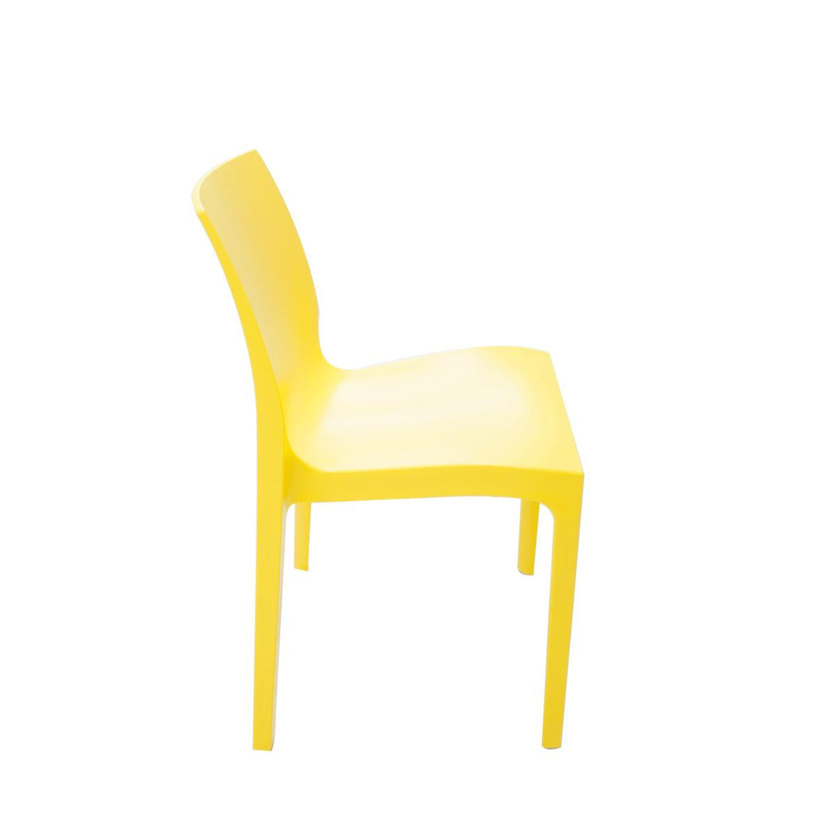 Cadeira Alice Fosca Amarela Tramontina 92038000