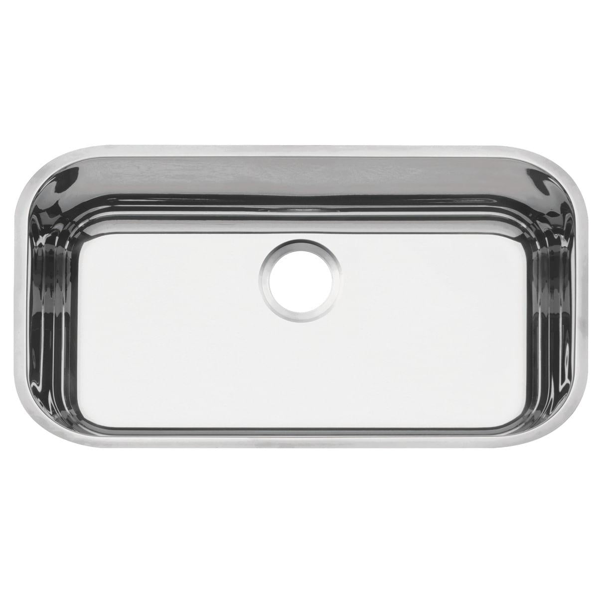 Cuba n.2 Tramontina 56 x 34 x 14 cm Lavínia 56 BL Perfecta em Aço Inox 304 Polido Sem Válvula