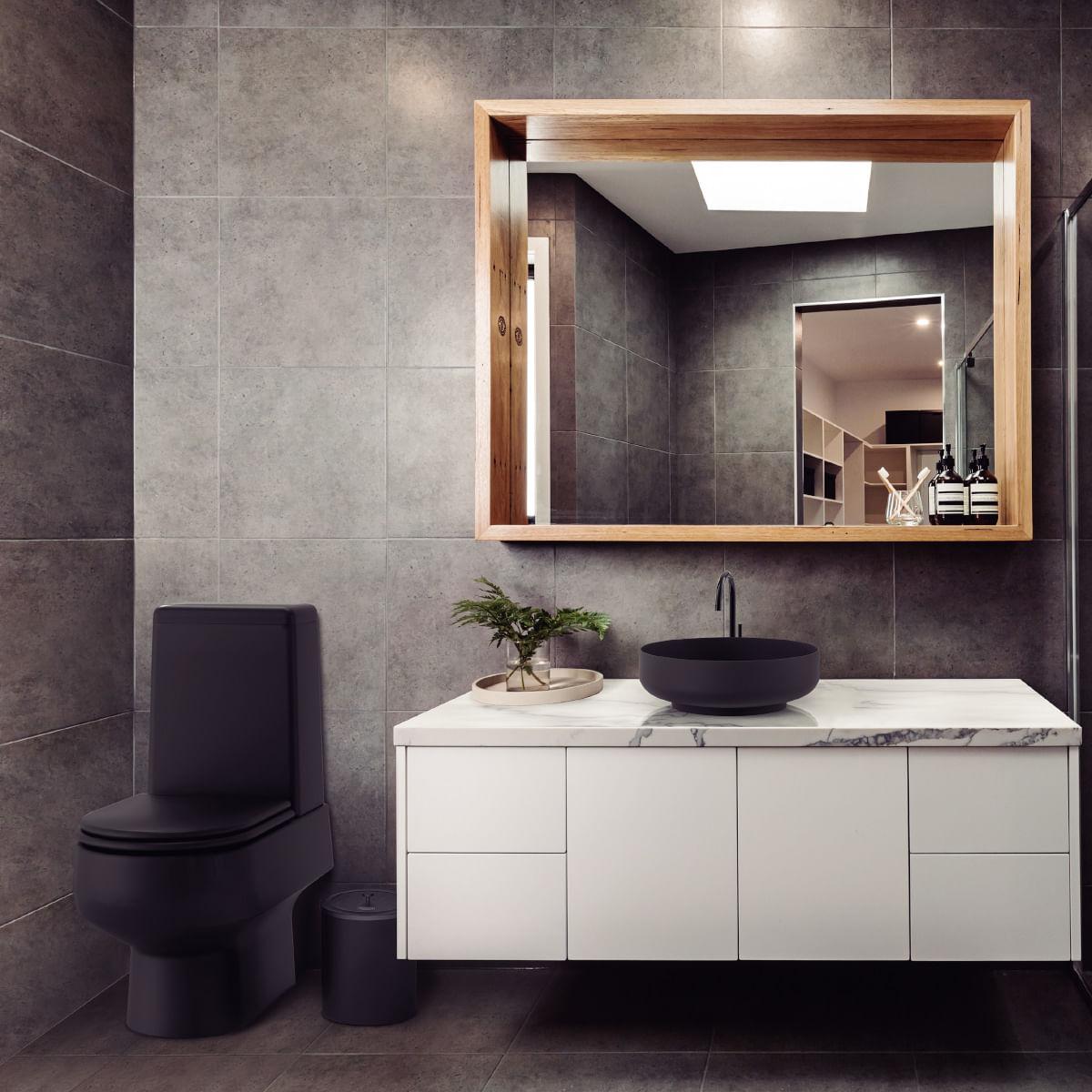 Lixeira Tramontina Útil Mix Black Matte Aço Inox com Balde Plástico 5 Litros