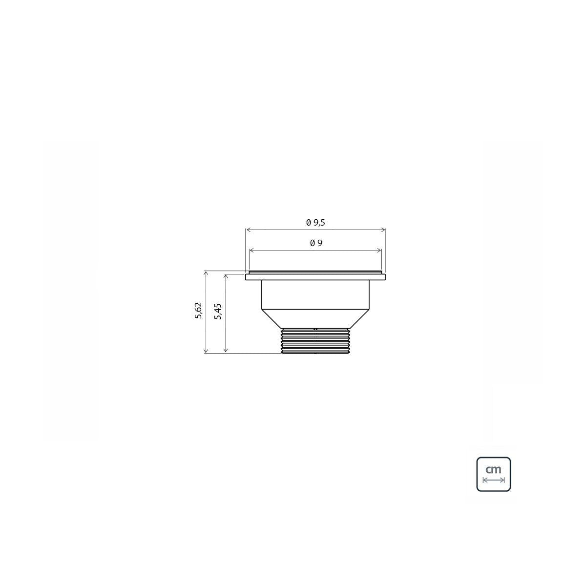 Cuba n.0 Tramontina 40 x 34 x 14 cm Lavínia 40 BL Perfecta em Aço Inox 304 Polido Com Válvula 94050407