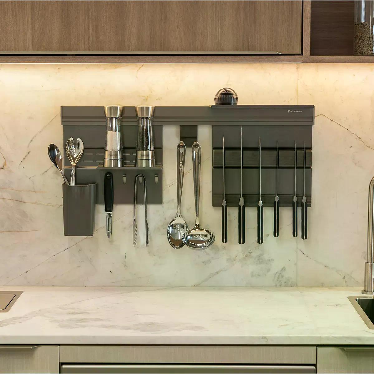 Kit Organizador de Parede Premium Tramontina com Porta-Facas
