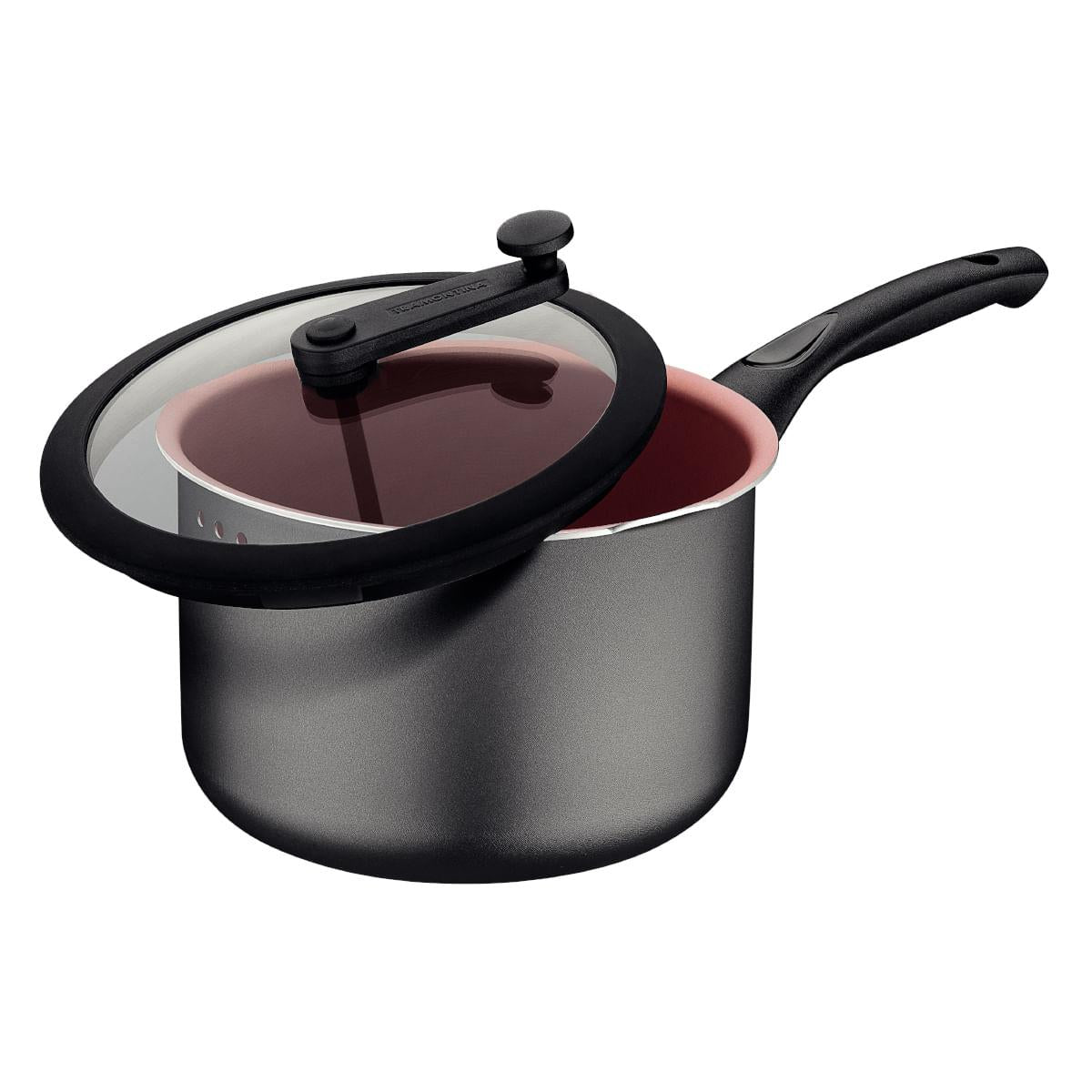Pipoqueira Tramontina Vermont 22 cm 4,8 Litros Grafite em Alumínio Starflon Max