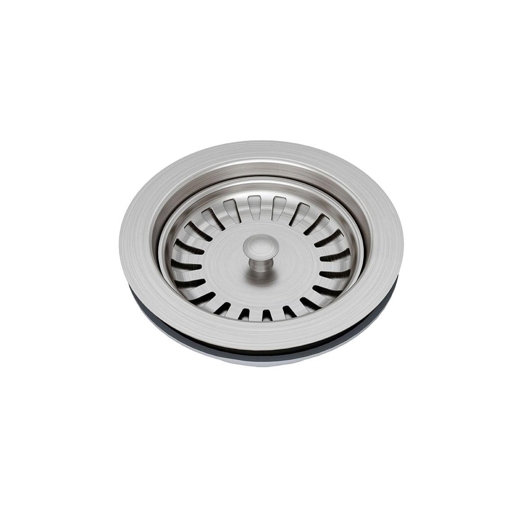 Cuba Mekal Reta LR70 em Aço Inox Escovado 70x40x23 cm com Válvula