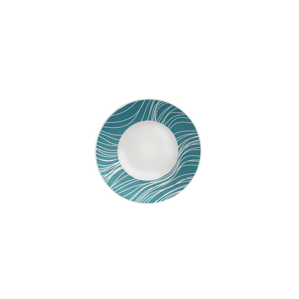 Prato Sobremesa Tramontina Clarice em Porcelana Decorada 19 cm