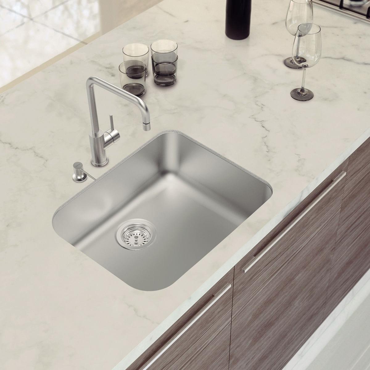 Cuba Tramontina Dora em Aço Inox Acetinado com Válvula 50 x 40 cm 94018103