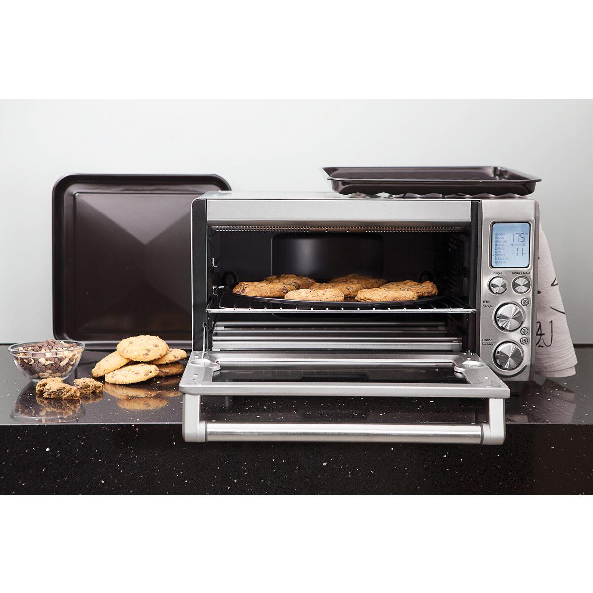 Forno Elétrico Tramontina by Breville Smart em Aço Inox 9 Funções 22 L 127 V