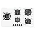 Cooktop a Gás Tramontina Penta Side Plus 5GG W Tri 90 em Vidro Temperado Branco