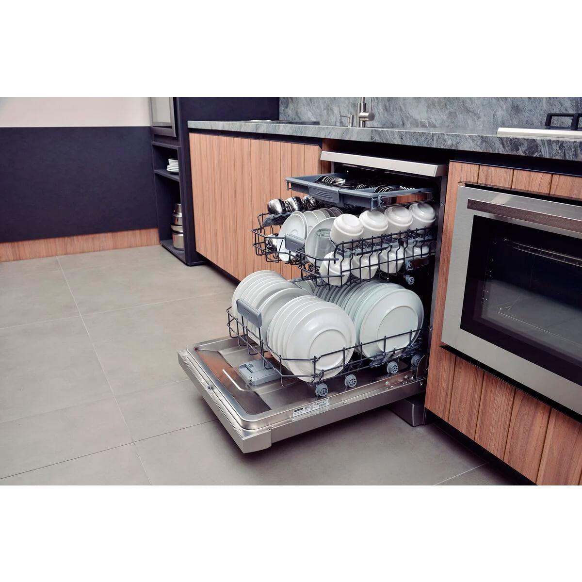 Lava-Louças Tramontina Inox 15 Serviços S15X 60 com 8 Programas e 6 Funções 220 V