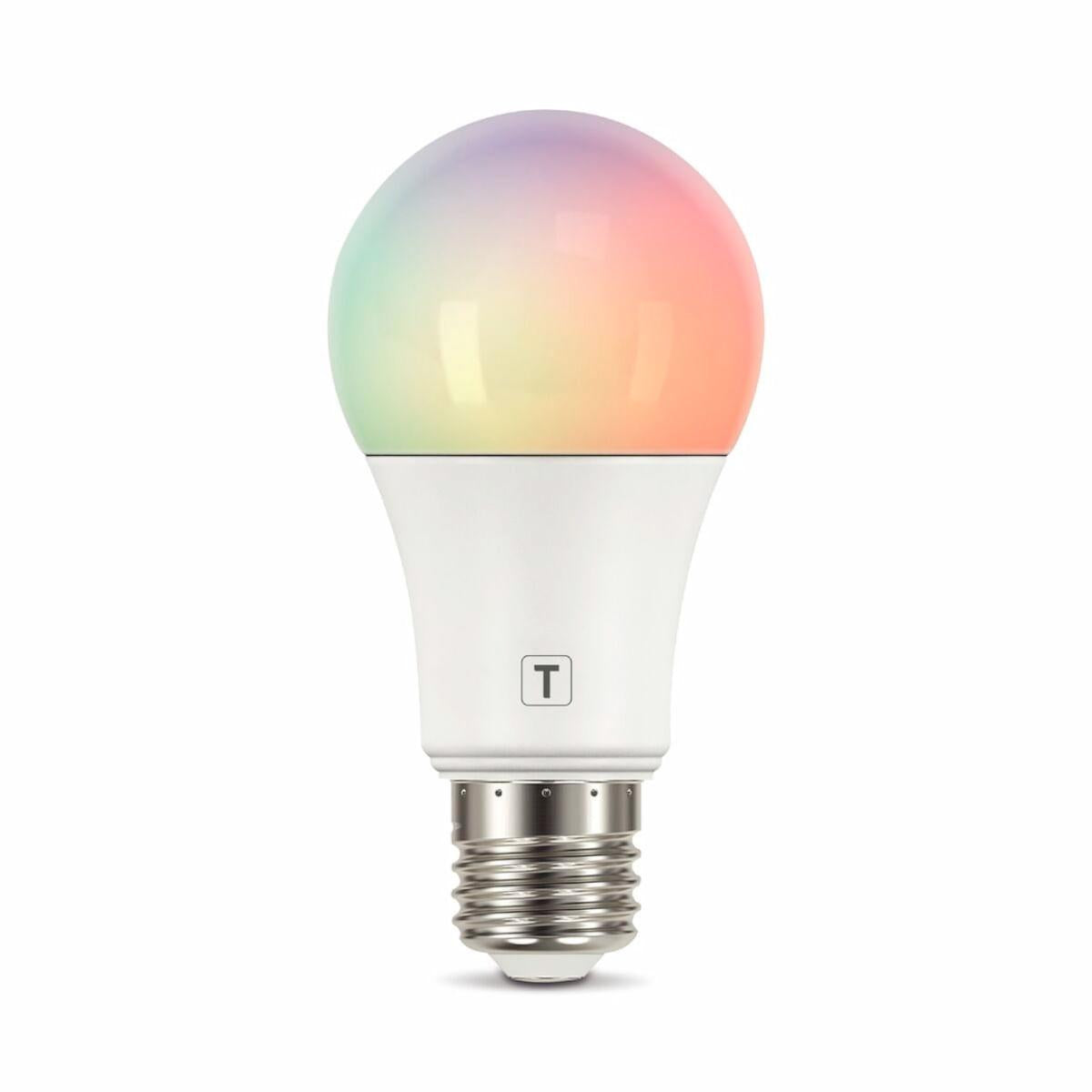 Lâmpada de LED Smart Tramontina Base E27 10 W Bivolt com 16 Milhões de Cores RGBW Wi-Fi + Bluetooth