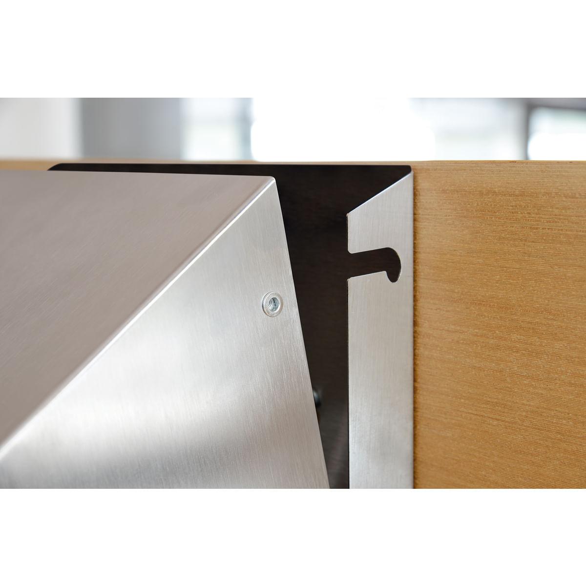 Dispenser para Papel Toalha Tramontina em Aço Inox com Acabamento Scotch Brite