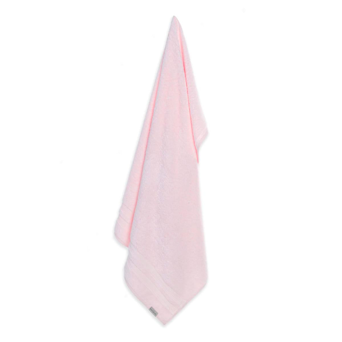 Jogo de Banho 5 Peças 100% Algodão Karsten 86x 150 cm Unika Rosa