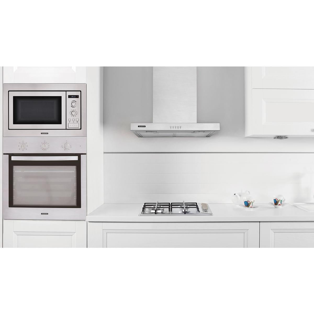 Coifa de Parede Tramontina New Dritta em Aço Inox 60 cm 220 V