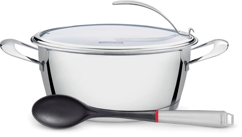 Jogo para Risoto Inox 2 peças Ventura Tramontina 65360314
