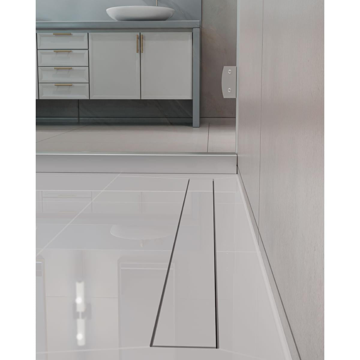 Ralo Neo Hidden Tramontina com Tampa em PVC 10x10 cm