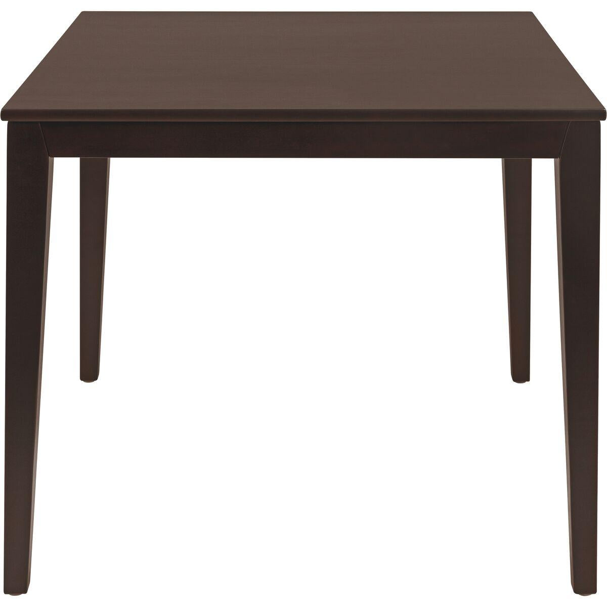 Mesa de Madeira Tramontina London Quadrada em Tauarí Tabaco 4 Lugares 80 cm