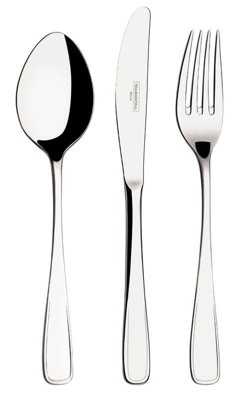 Faqueiro Aço Inox 24 peças CONTINENTAL Tramontina 66965000