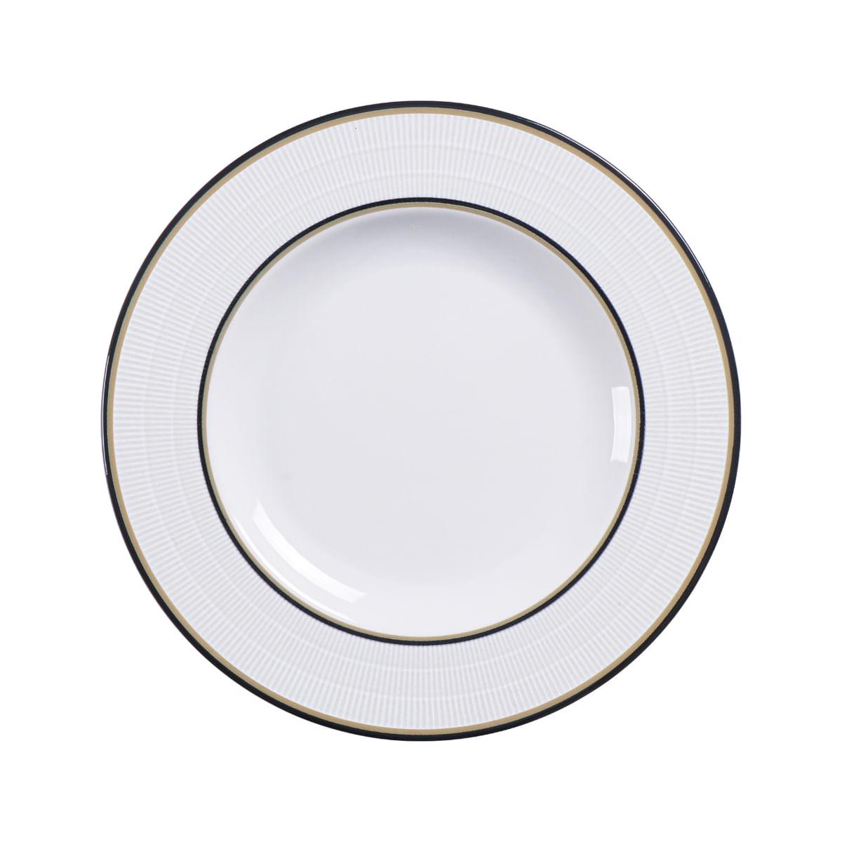 Aparelho de Jantar Tramontina Sienna em Porcelana Decorada 30 Peças