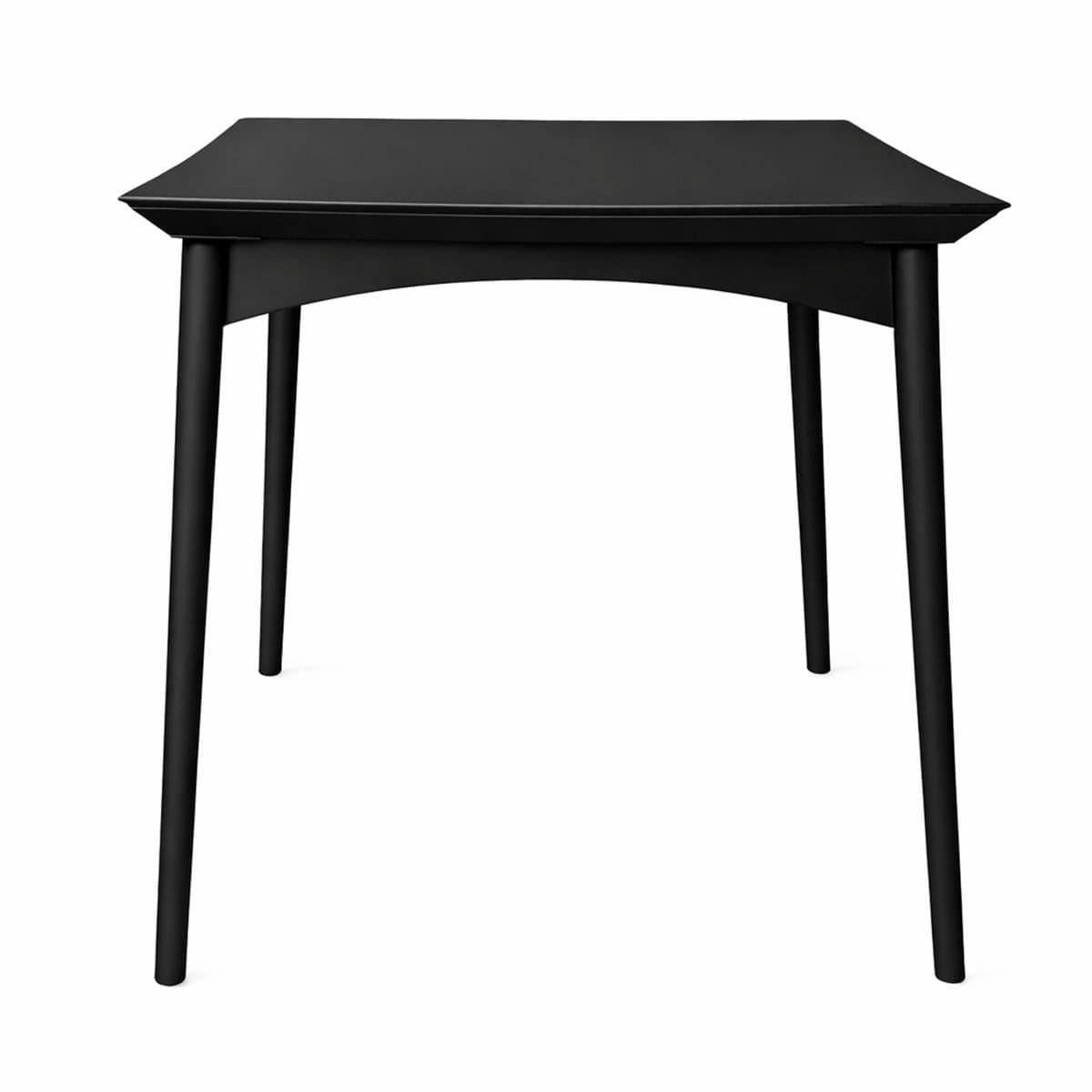 Mesa para 4 Lugares Desmontável Júpiter 70cm em Polipropileno Preto Acrilys