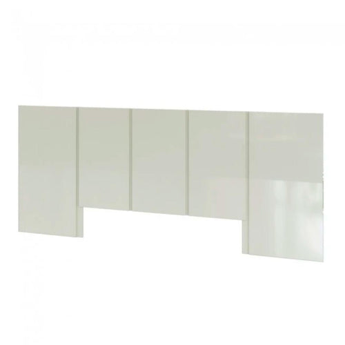 Cabeceira Queen em MDF 280 x 118 cm Lisa Off White Dalla Costa