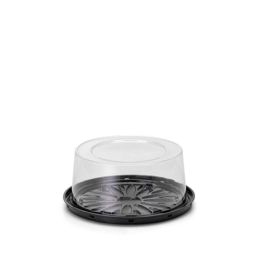 Embalagem Mini Bolo Redondo G32CT Transparente 100un 750g Galvanotek